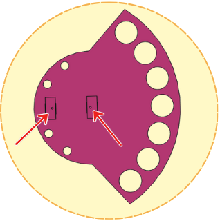 Small holes detail